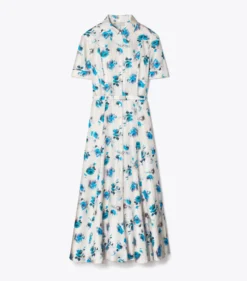 AUSGESTELLTES HEMDKLEID AUS SEIDE