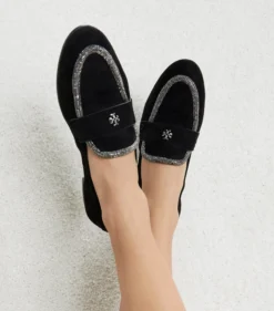 BALLERINA-LOAFER AUS WILDLEDER