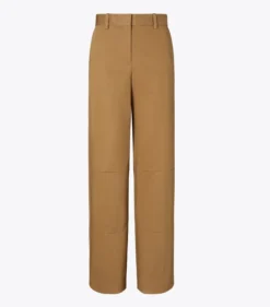 BAUMWOLLHOSE MIT WEITEM BEINSCHNITT