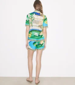 BEDRUCKTE CAMP SHORTS
