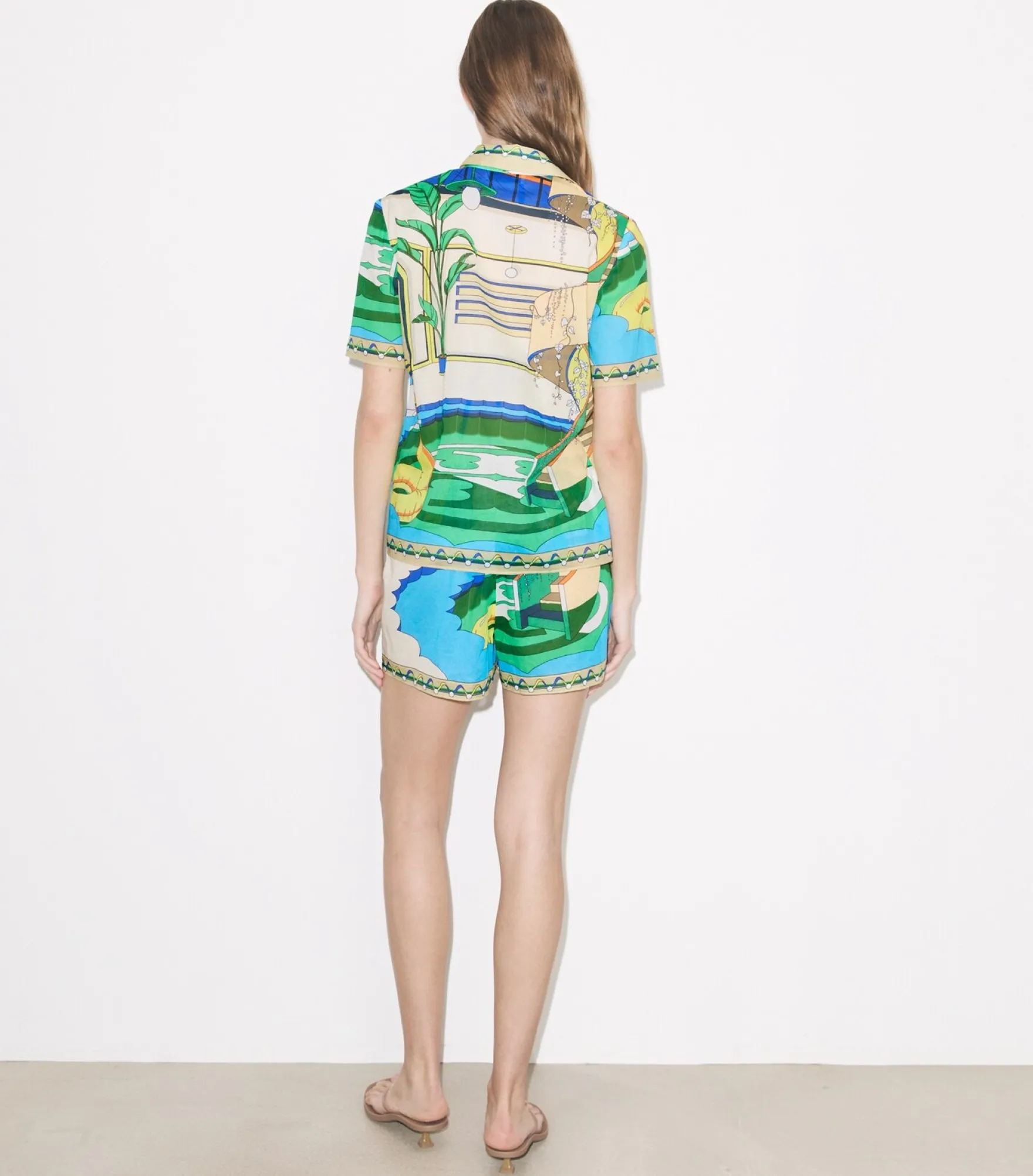 BEDRUCKTE CAMP SHORTS