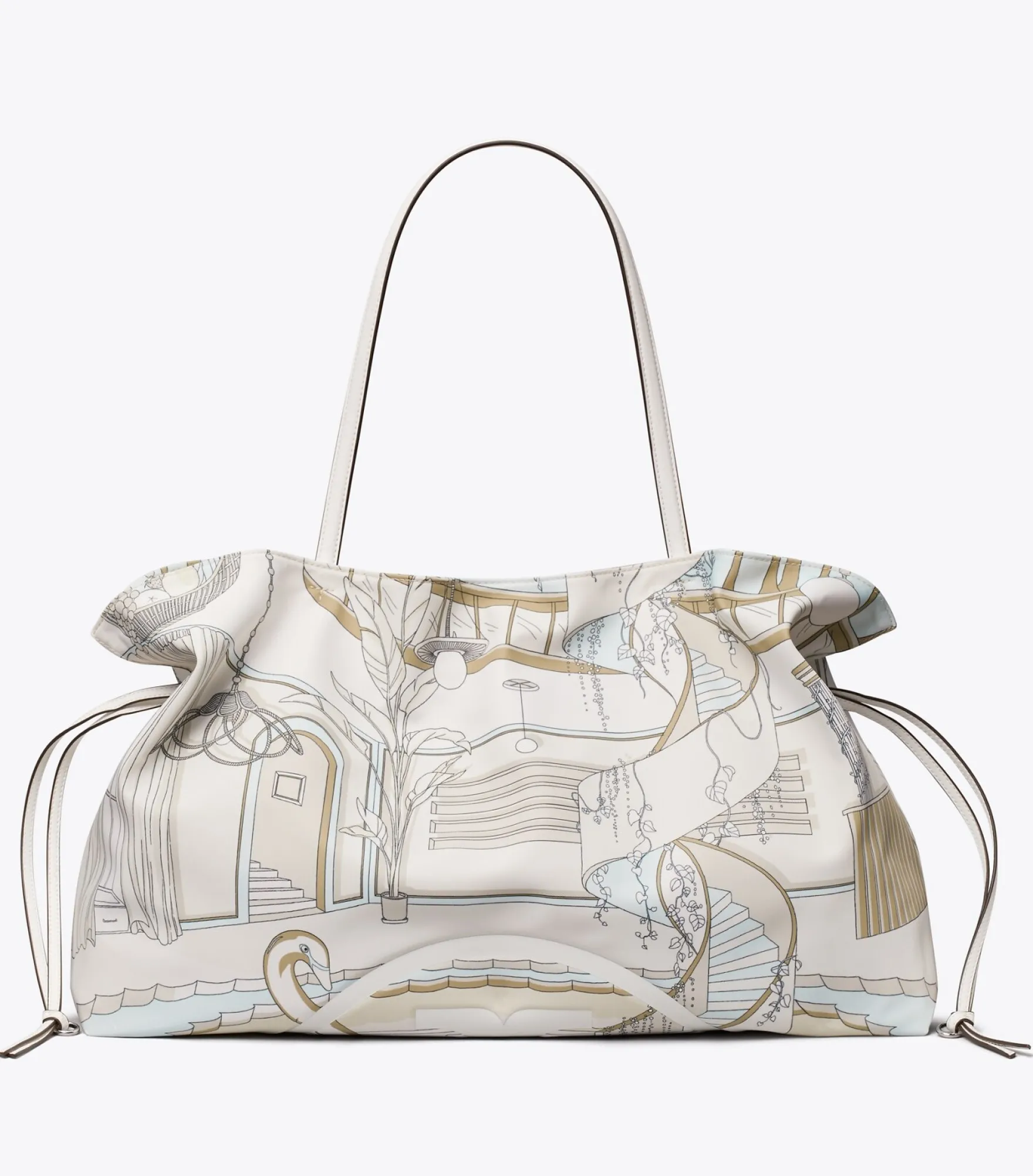 BEDRUCKTE ELLA TOTE BAG MIT TUNNELZUG