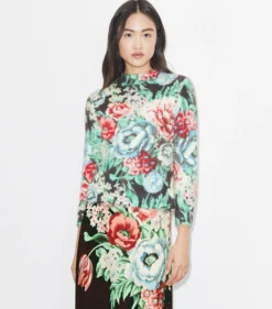 BEDRUCKTER PULLOVER