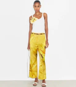 BEDRUCKTE SATINHOSE