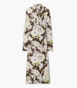 BEDRUCKTES KLEID AUS VISKOSE