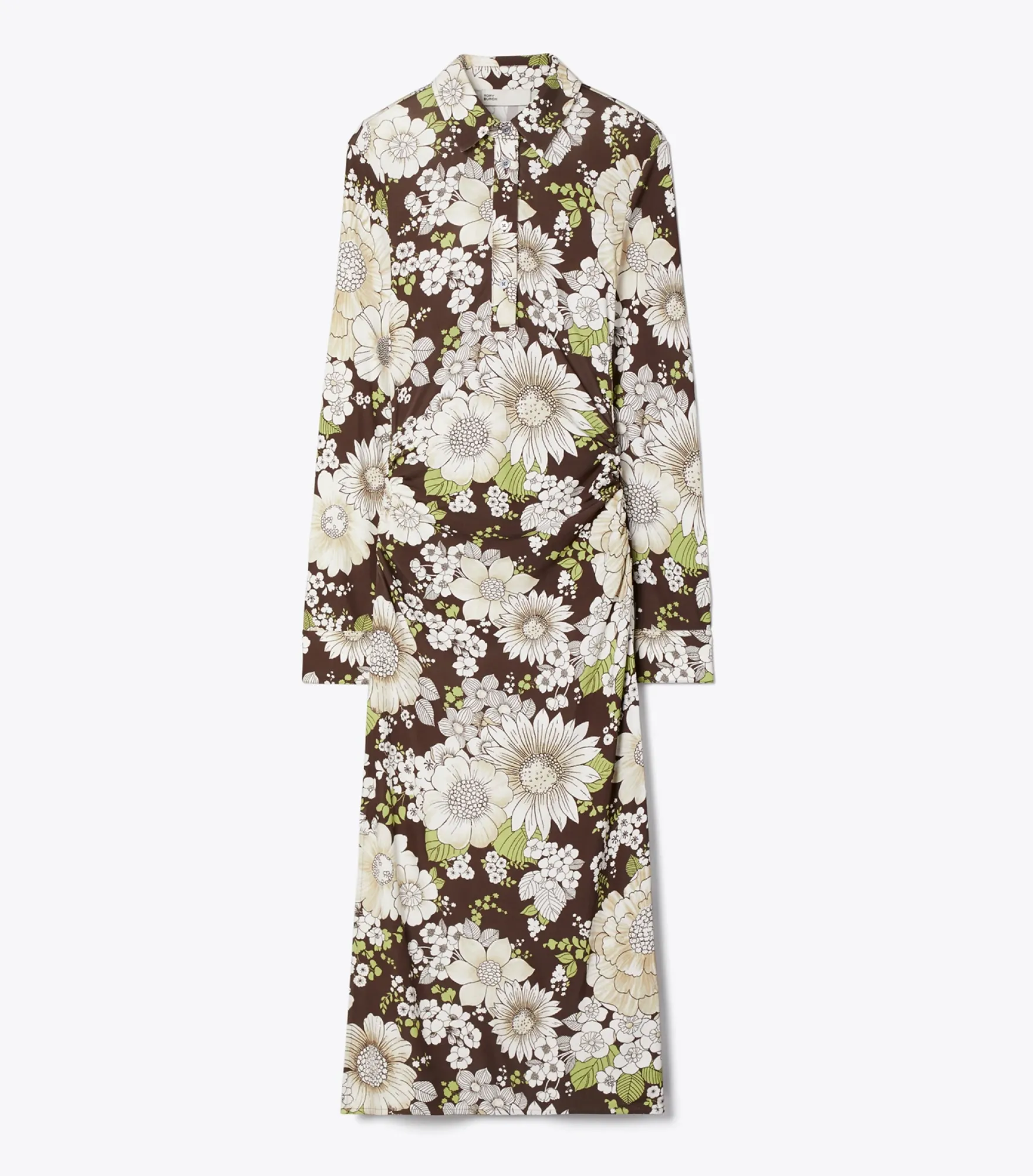 BEDRUCKTES KLEID AUS VISKOSE