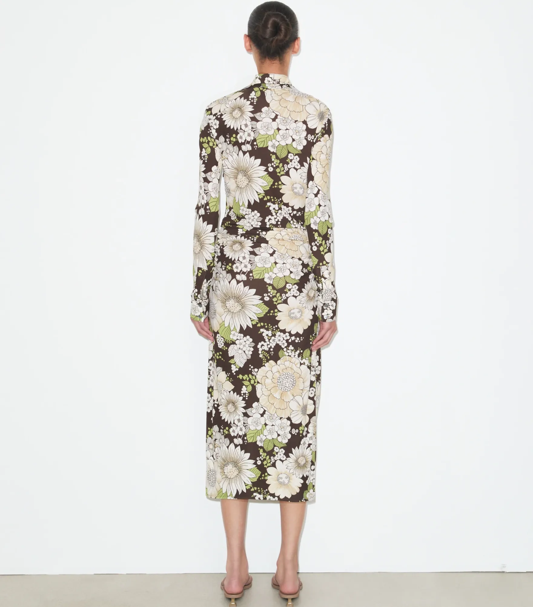 BEDRUCKTES KLEID AUS VISKOSE