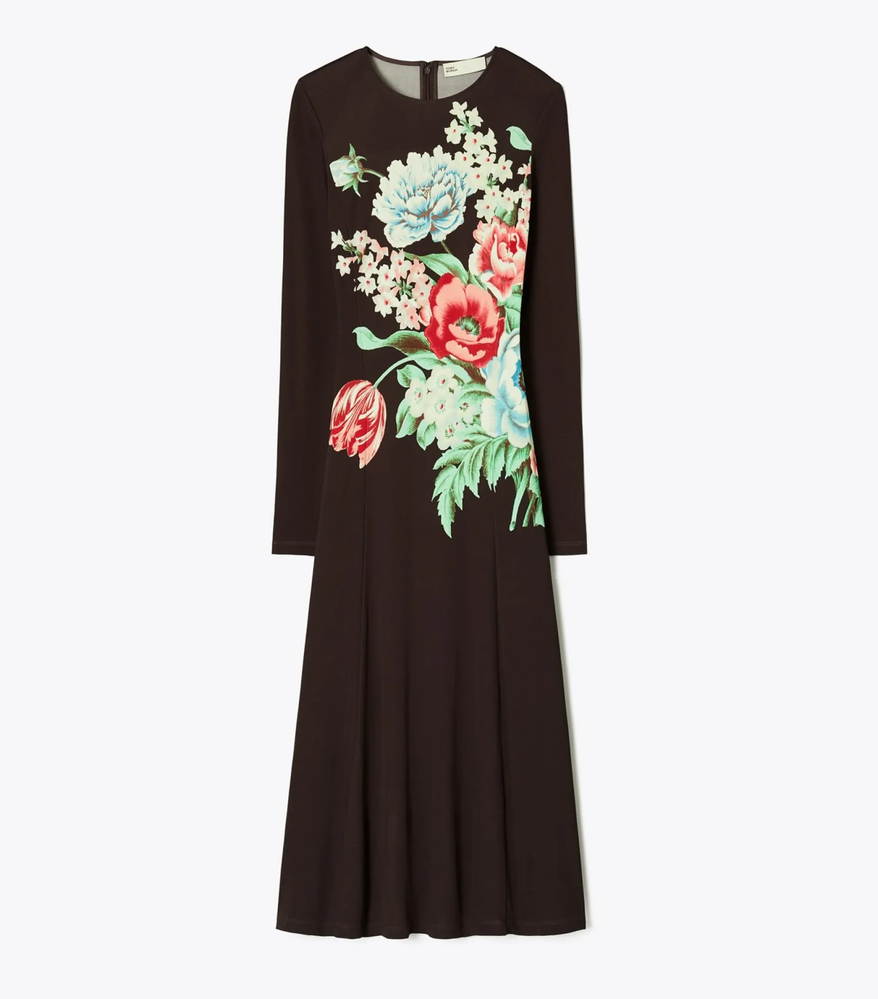 BEDRUCKTES KLEID AUS VISKOSEJERSEY