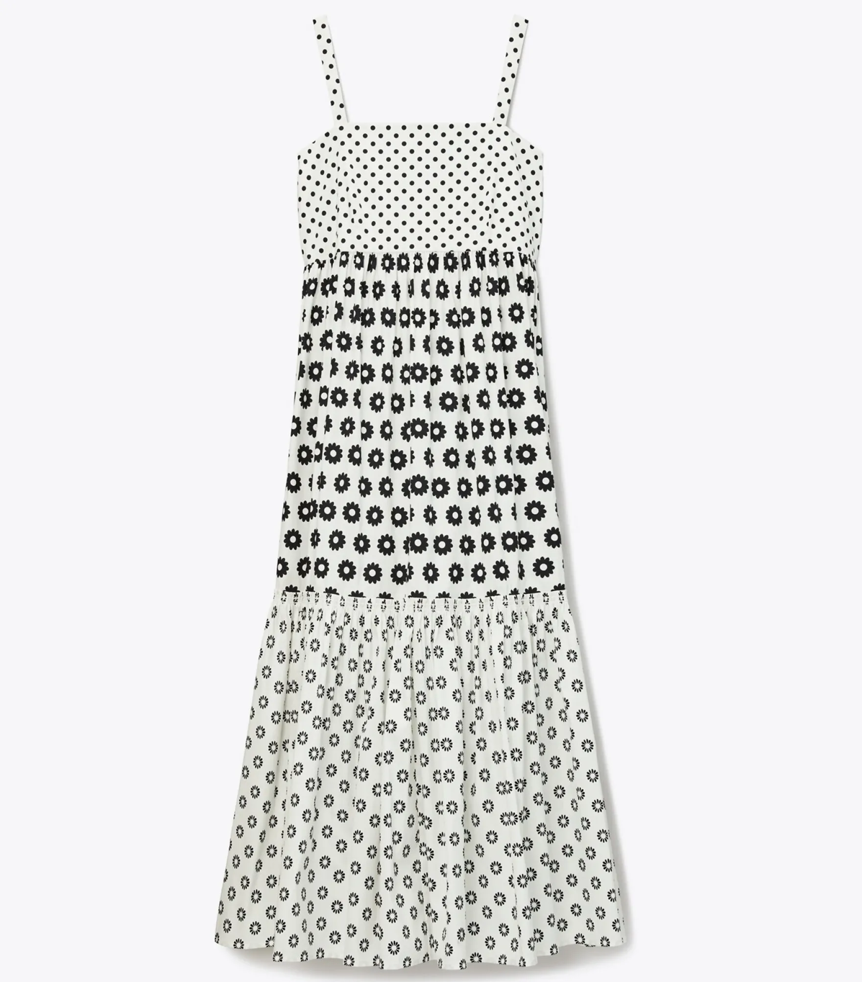 BEDRUCKTES SOMMERKLEID AUS BAUMWOLLE