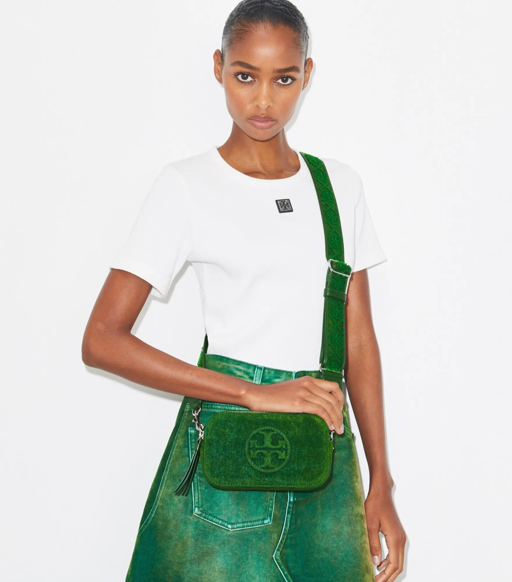 BEFLOCKTE MINI MILLER CROSSBODY BAG