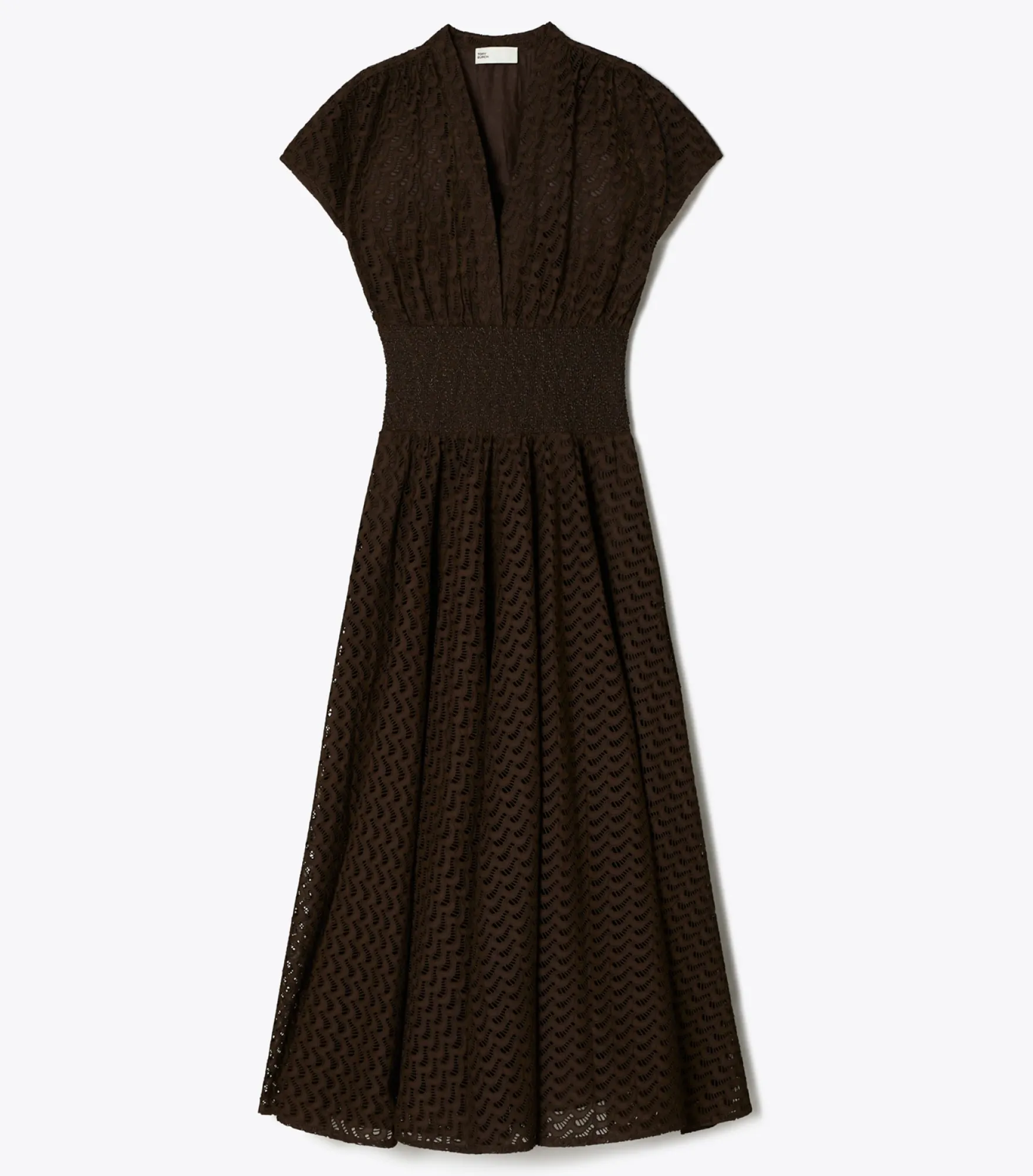 BESTICKTES BAUMWOLLKLEID