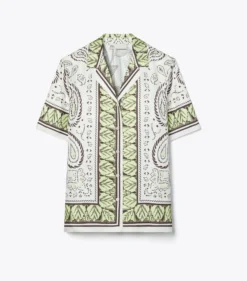 CAMP SHIRT AUS SEIDE
