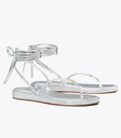 CAPRI SANDALE MIT FESSELBÄNDERN