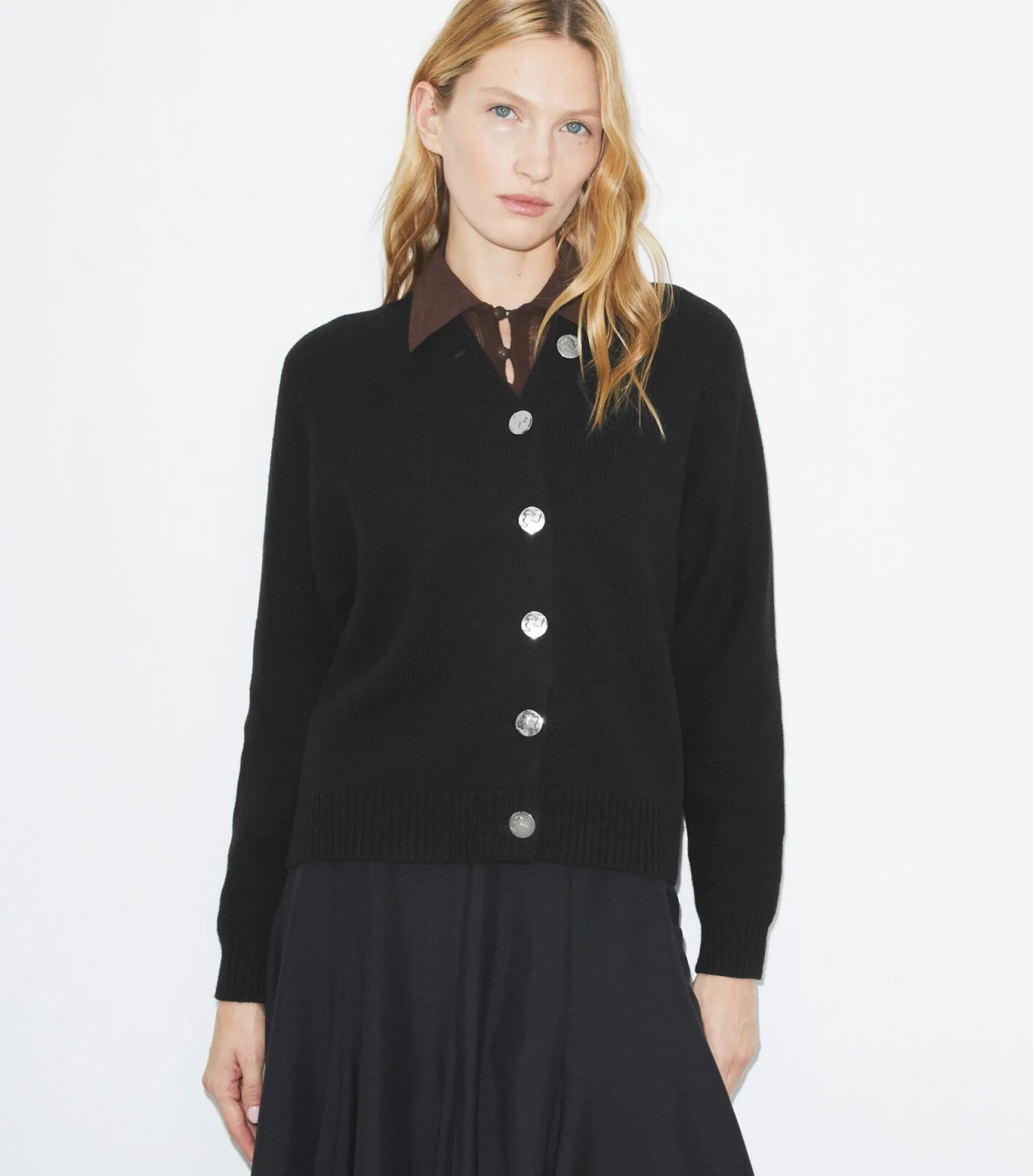CARDIGAN AUS MERINOWOLLE