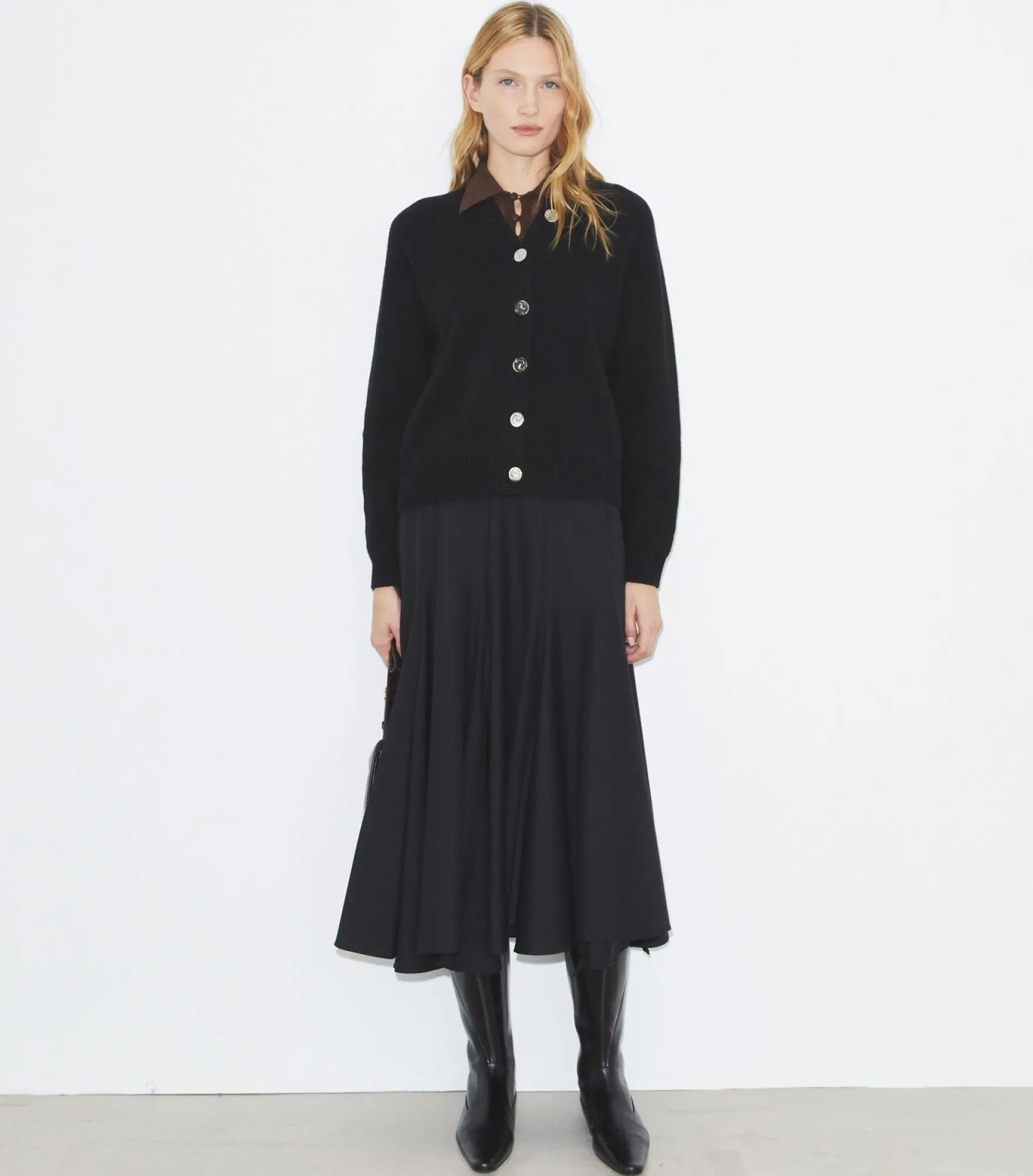 CARDIGAN AUS MERINOWOLLE