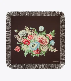 CHAIR FLORAL SILK SQUARE