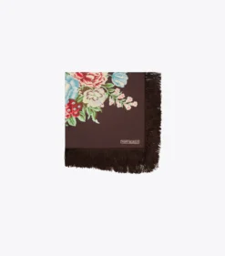 CHAIR FLORAL SILK SQUARE