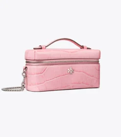 CHARLIE KOSMETIKTASCHE MIT KROKOPRÄGUNG