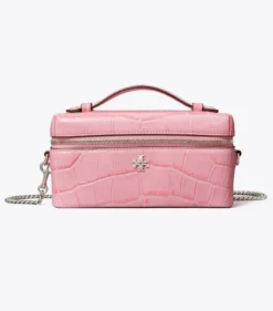 CHARLIE KOSMETIKTASCHE MIT KROKOPRÄGUNG