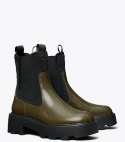 CHELSEA BOOT MIT T-MONOGRAMM UND PROFILSOHLE