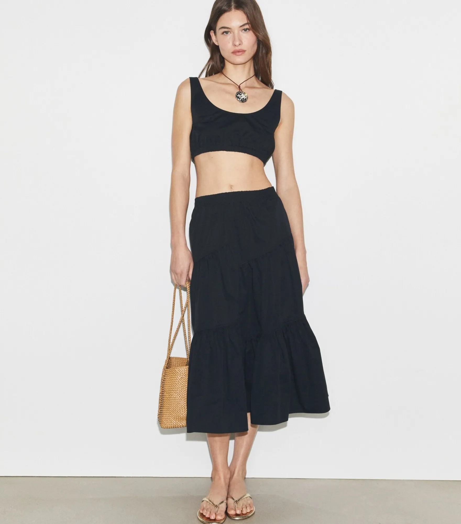 CROP-TANKTOP AUS BAUMWOLLE