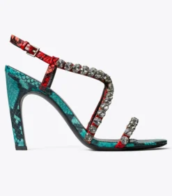 CRYSTAL RIEMCHENSANDALETTE