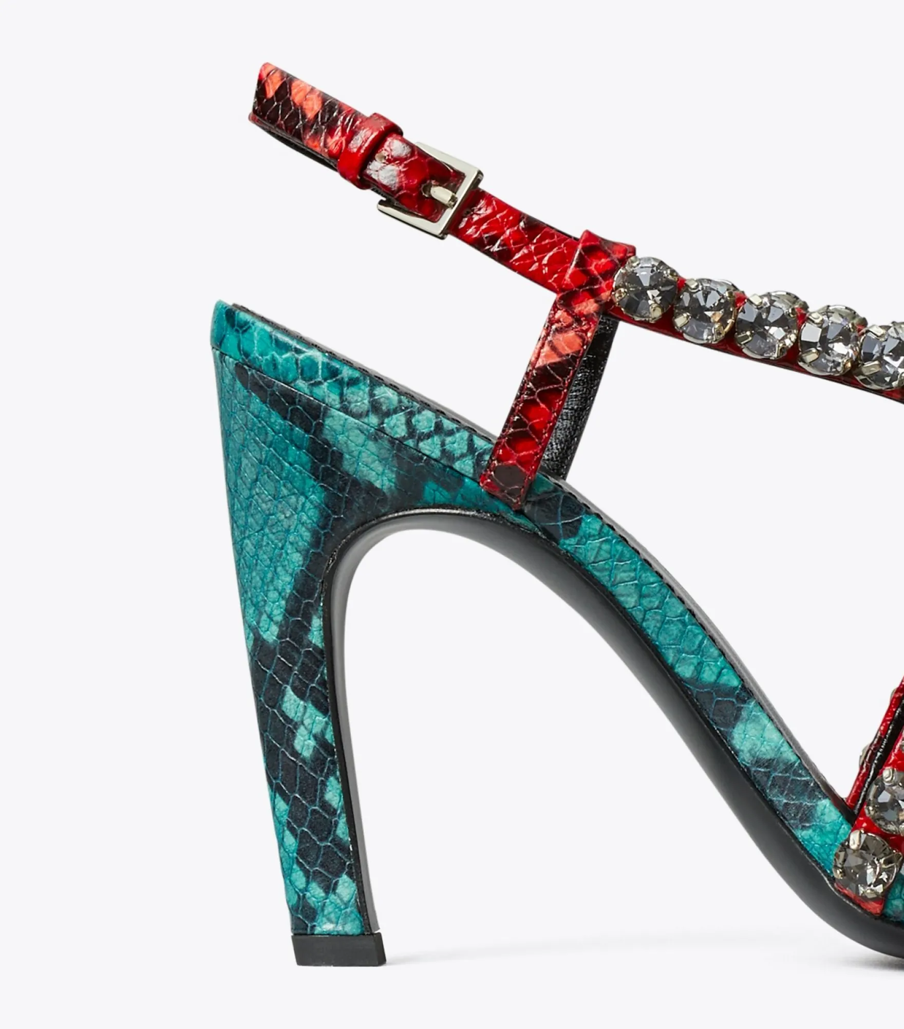 CRYSTAL RIEMCHENSANDALETTE