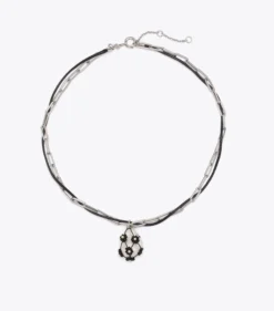 CURIOSITY DOUBLE-STRAND PEARL PENDANT