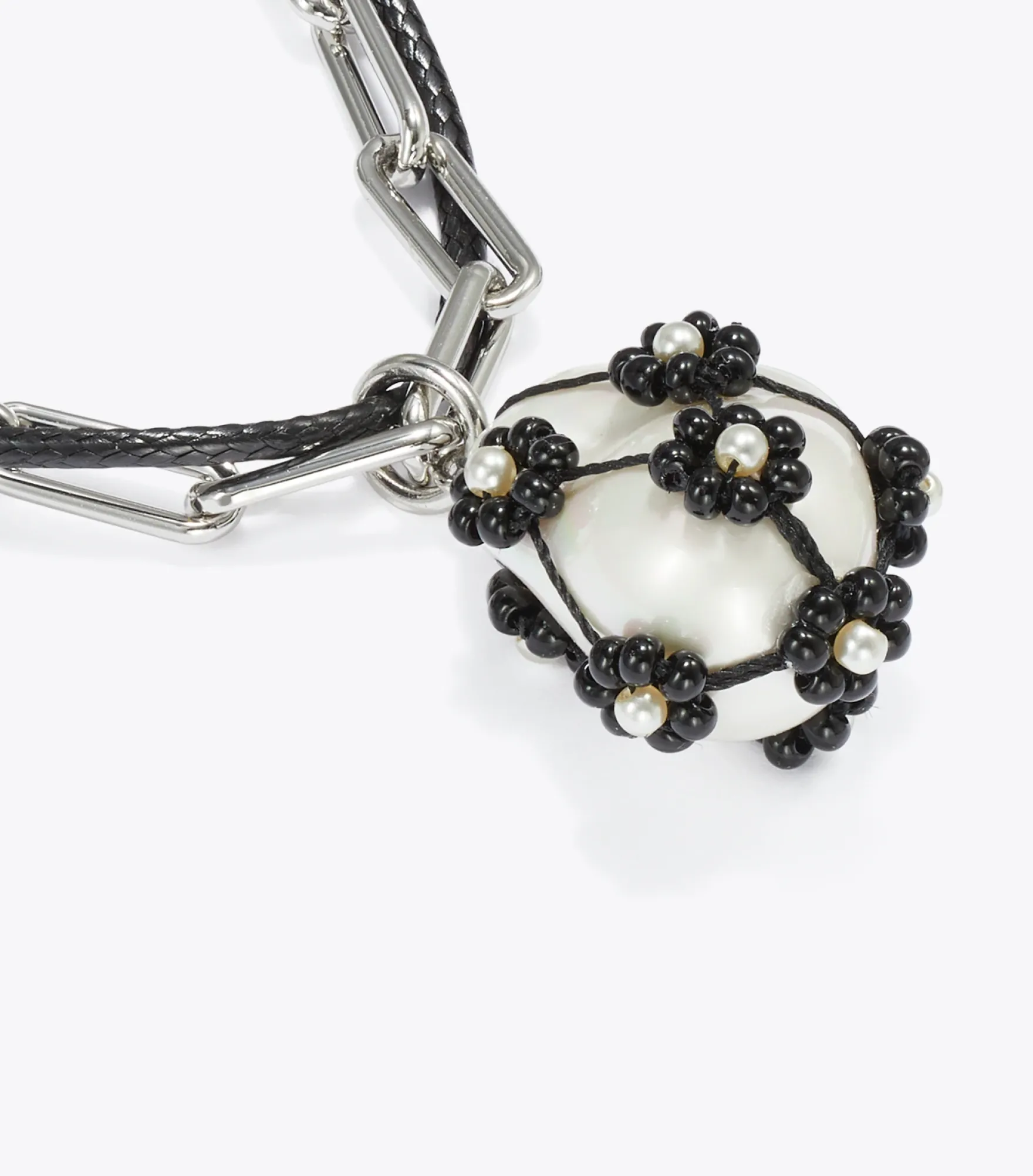 CURIOSITY DOUBLE-STRAND PEARL PENDANT