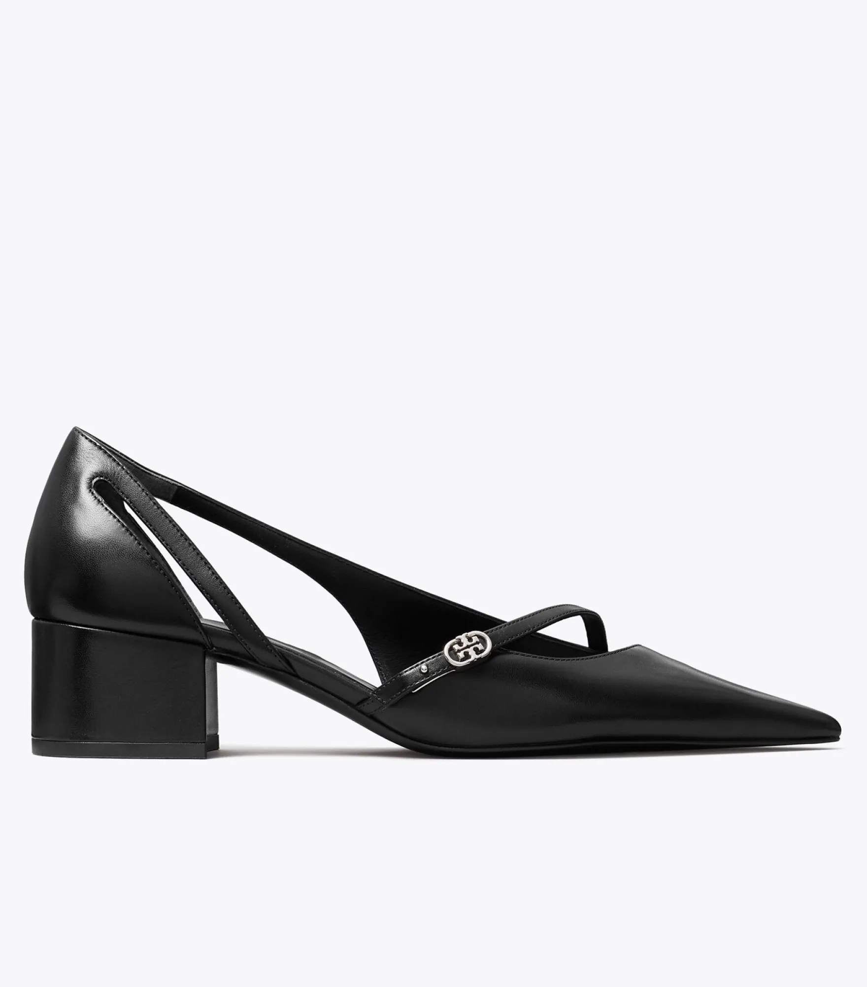 D'ORSAY PUMPS MIT DOPPEL-T-SCHNALLE