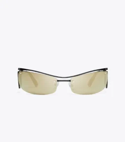DOUBLE-LENS RUNWAY SUNGLASSES
