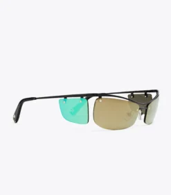 DOUBLE-LENS RUNWAY SUNGLASSES