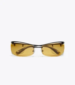 DOUBLE-LENS RUNWAY SUNGLASSES