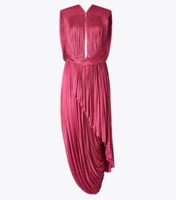 DRAPIERTES JERSEYKLEID