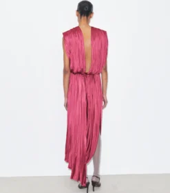 DRAPIERTES JERSEYKLEID