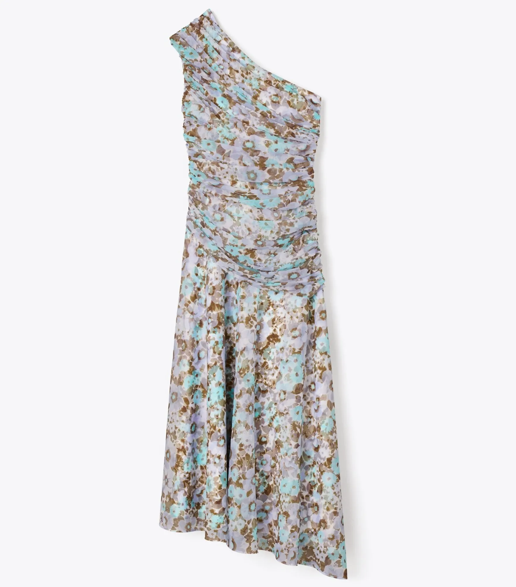 EINSCHULTRIGES KLEID MIT PRINT
