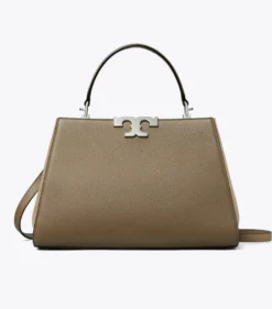 ELEANOR HENKELTASCHE AUS STRUKTURLEDER