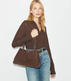 ELEANOR HENKELTASCHE AUS WILDLEDER