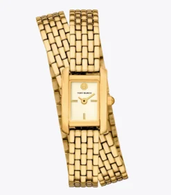 ELEANOR MINI-ARMBANDUHR MIT DOPPELARMBAND