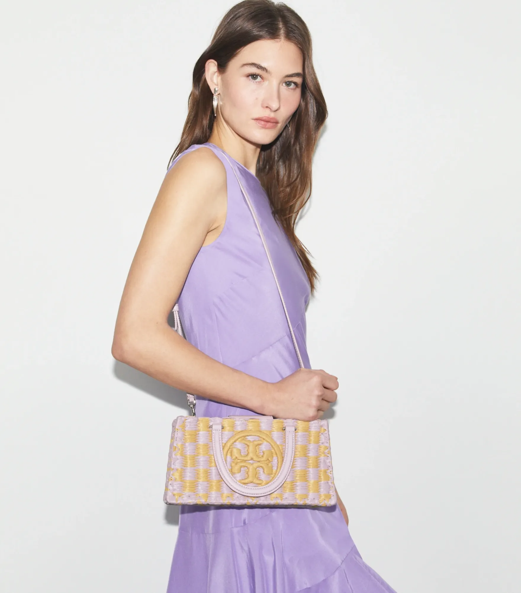 ELLA HAND-CROCHETED EAST-WEST TOTE