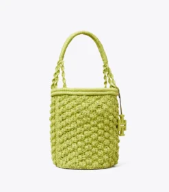 ELLA HAND-CROCHETED POPCORN BUCKET BAG