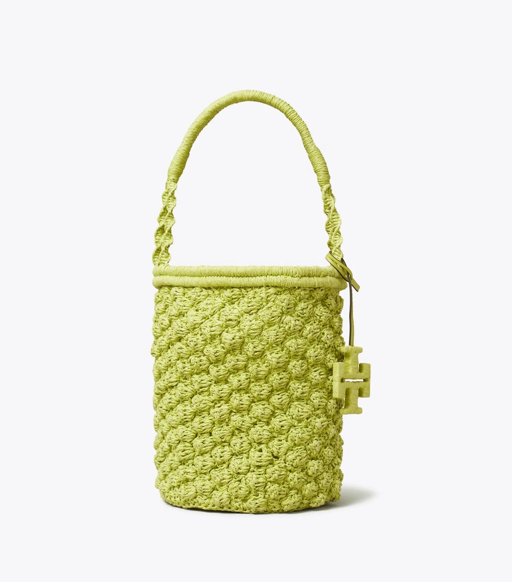 ELLA HAND-CROCHETED POPCORN BUCKET BAG