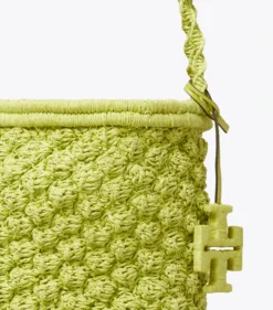 ELLA HAND-CROCHETED POPCORN BUCKET BAG