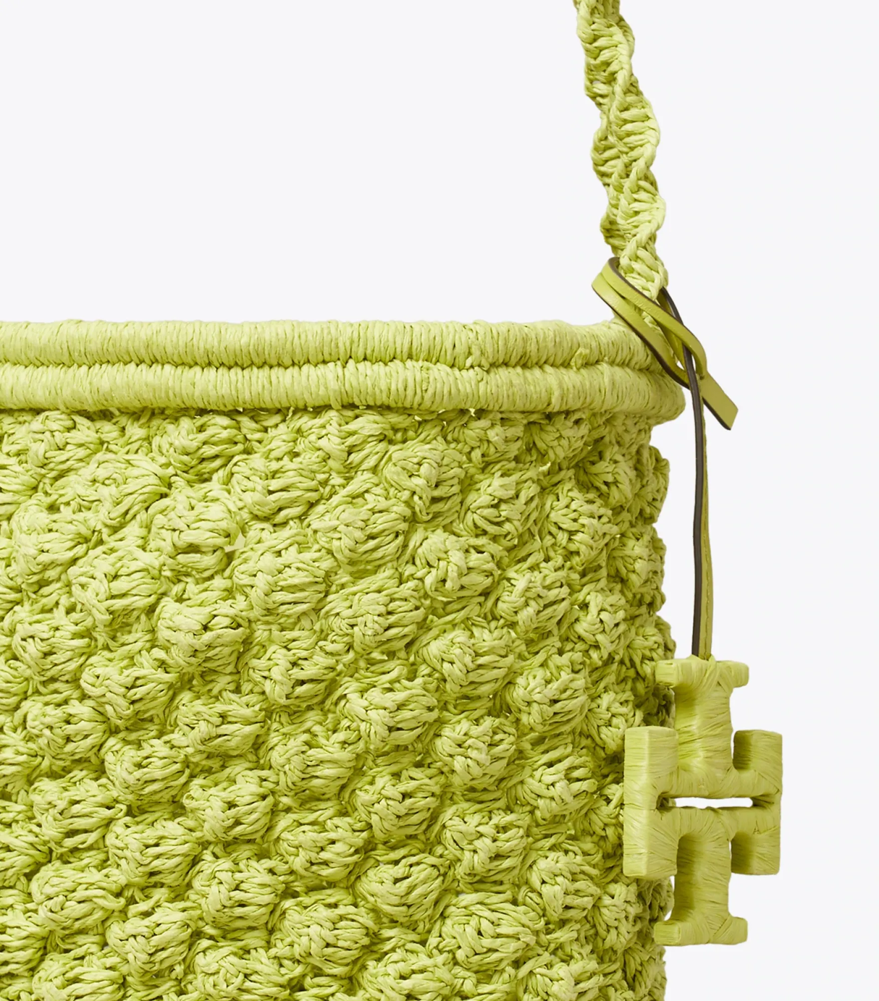 ELLA HAND-CROCHETED POPCORN BUCKET BAG