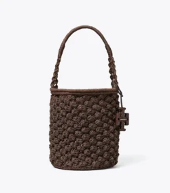 ELLA HAND-CROCHETED POPCORN BUCKET BAG