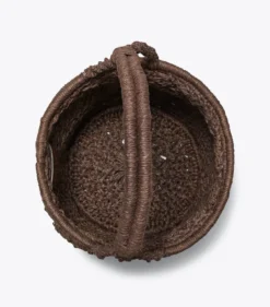 ELLA HAND-CROCHETED POPCORN BUCKET BAG