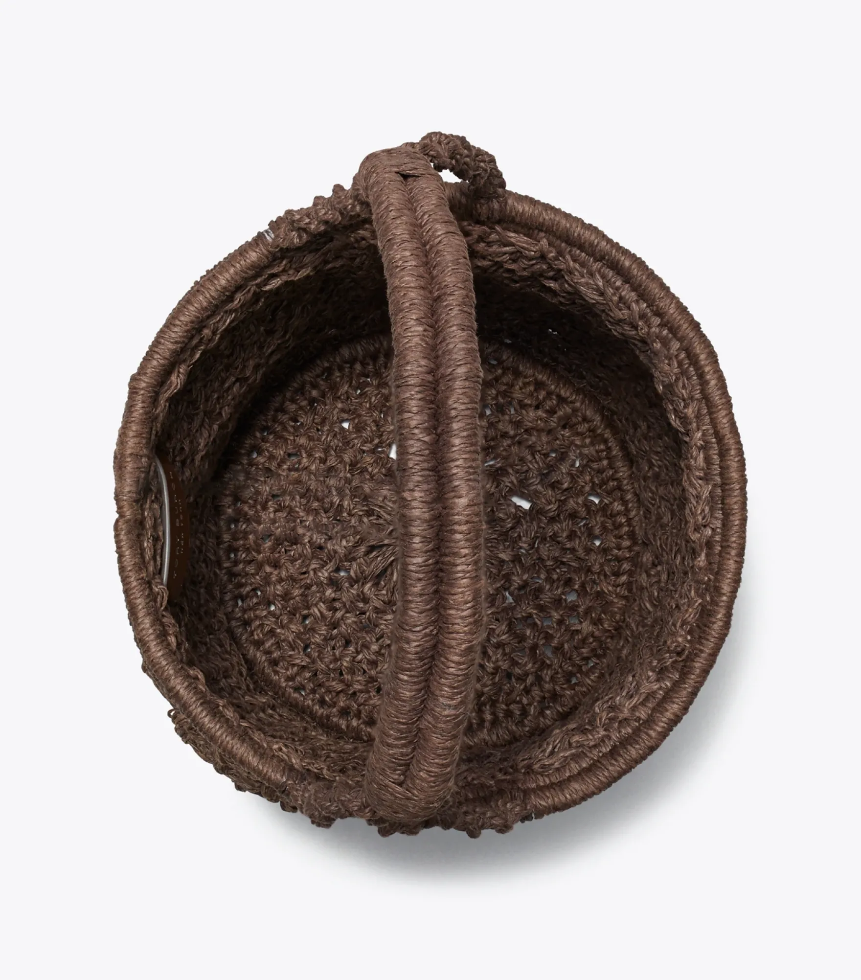 ELLA HAND-CROCHETED POPCORN BUCKET BAG