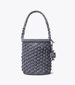 ELLA HAND-CROCHETED POPCORN BUCKET BAG