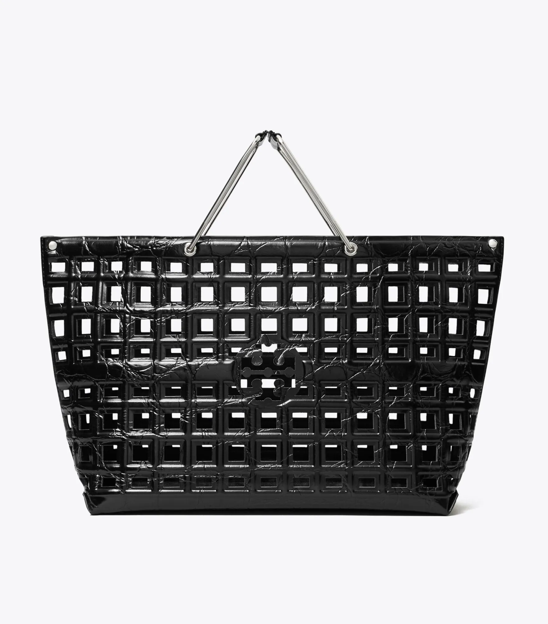 ELLA MARKET TOTE BAG MIT KROKOPRÄGUNG