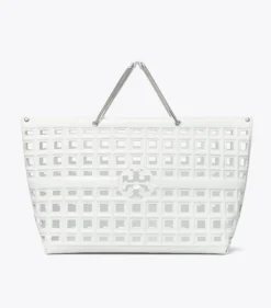 ELLA MARKET TOTE BAG MIT KROKOPRÄGUNG